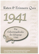 1941 Raten und Erinnern - Quiz