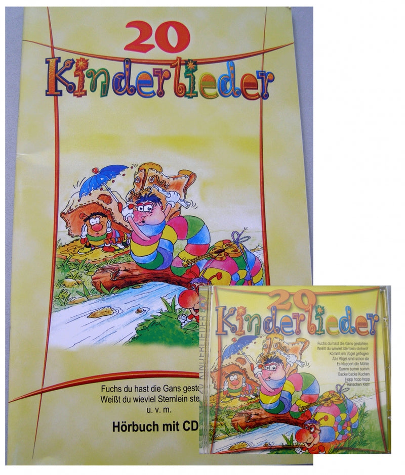 20 Kinderlieder mit CD