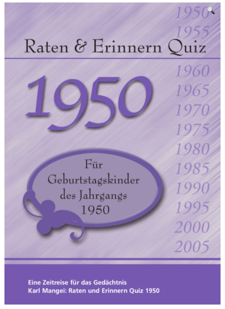 1950 Raten und Erinnern - Quiz