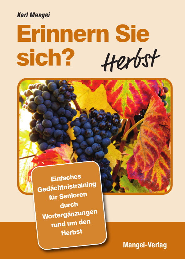 Erinnern Sie sich? Herbst