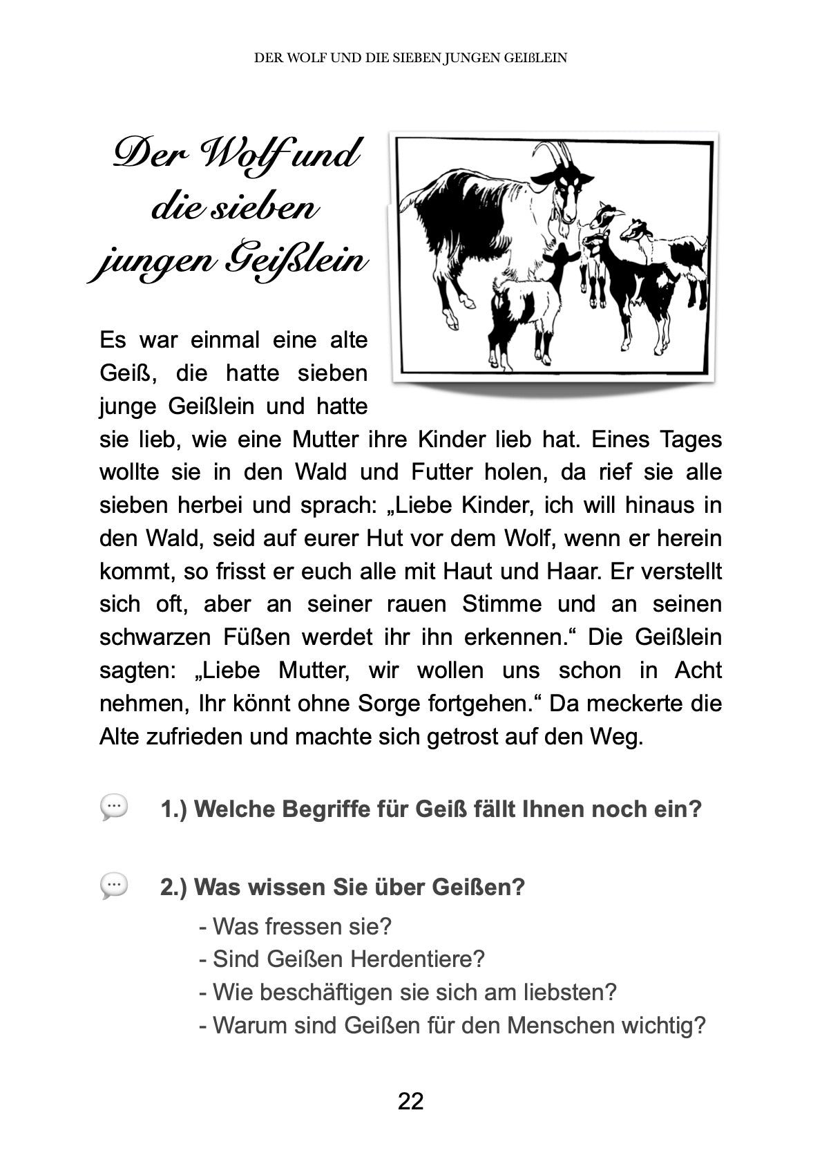 Märchenquiz für Senioren - Beschäftigungsbuch Softcover