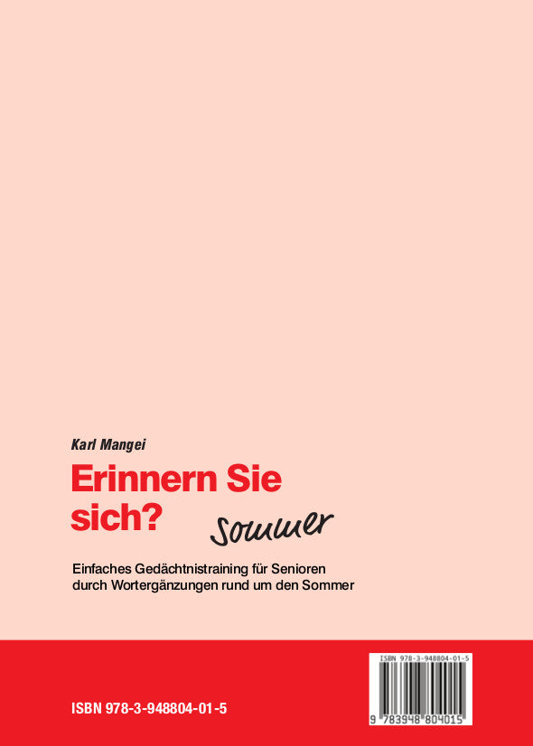 Erinnern Sie sich? Sommer
