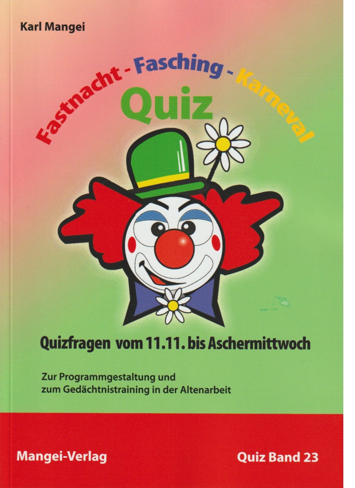 Fastnacht Fasching Karneval-Quiz